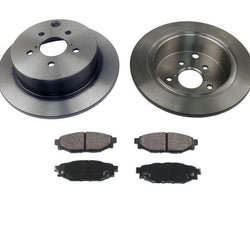 Rotores de freno trasero y pastillas de cerámica 31605 para Impreza 2.0L 12-14 Forester 2.5L 2014