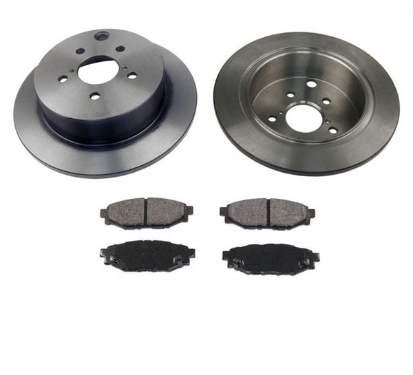 Rotores de freno trasero y pastillas de cerámica 31605 para Impreza 2.0L 12-14 Forester 2.5L 2014