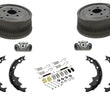 86-95 Caravan Base Model 14 Inch Rims 100MM Bolt (2) 8954 Rear Drums Shoes 6Pc