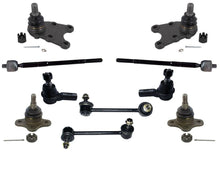 For 98-02 Passport Upp & Low Ball Joints Tie Rods Sway Bar Links 10Pc KIT