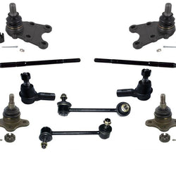 For 98-02 Passport Upp & Low Ball Joints Tie Rods Sway Bar Links 10Pc KIT