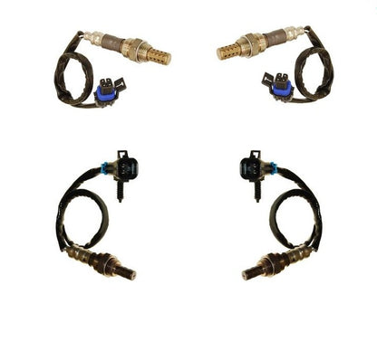 Front & Rear O2 Oxygen Sensor Direct Fit For 2007 Tahoe 5.3L Vin O & J (4)