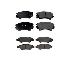 Fits for 10-15 Camaro V6 3.6L Front & Rear Ceramic Brake Pads CD1404 CD1337