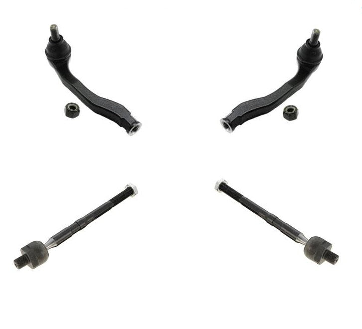 99-05 Grand Vitara 02-06 XL-7 Kit de 4 extremos de barra de acoplamiento interior exterior