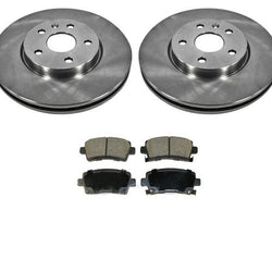 Rotor de freno de disco trasero de 5 lengüetas con almohadillas de cerámica para 5 lengüetas 13-16 XTS