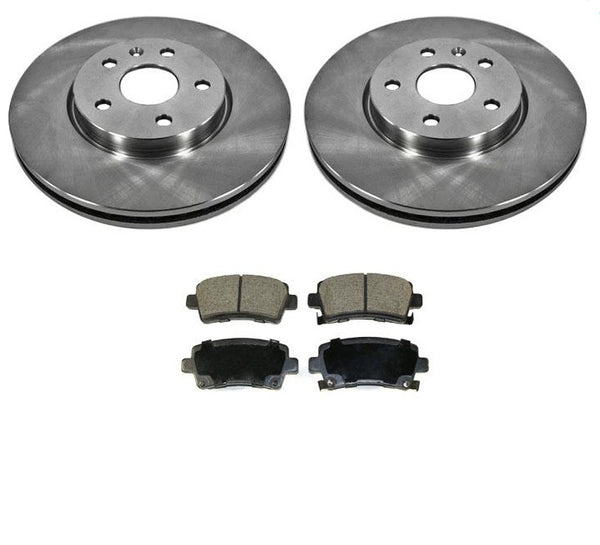 Rotor de freno de disco trasero de 5 lengüetas con almohadillas de cerámica para 5 lengüetas 13-16 XTS