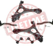 Se adapta a Honda Civic 2006-2011, 1,8 L, brazos de control inferiores, bujes, rótulas, varillas de amarre