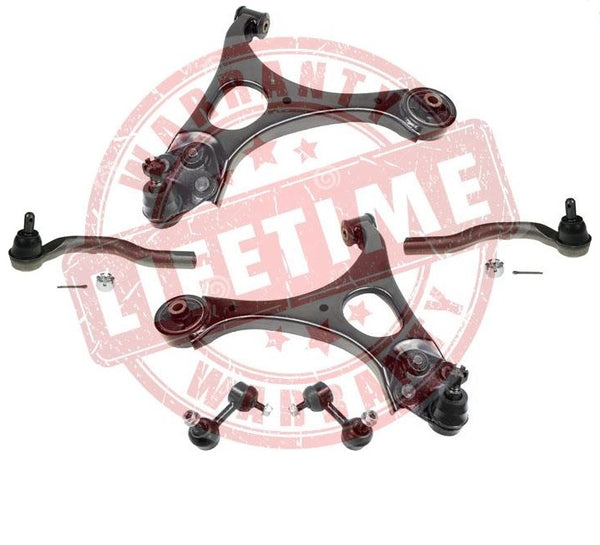 Se adapta a Honda Civic 2006-2011, 1,8 L, brazos de control inferiores, bujes, rótulas, varillas de amarre