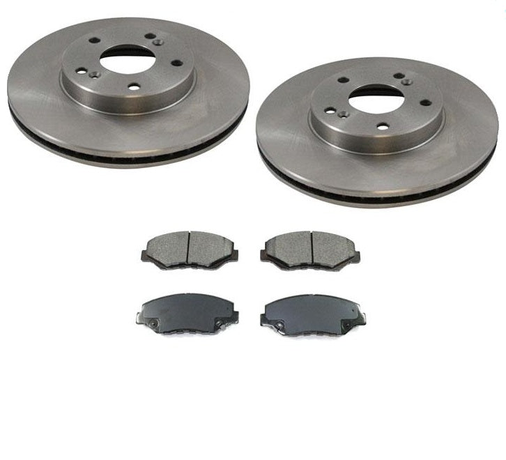 Pastillas de freno delanteras y rotores de freno para Acura ILX 2.0L 2014-2015