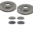 Front Brake Pads & Brake Rotors Fits 2014-2015 Acura ILX 2.0L