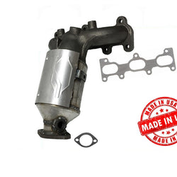 Front RADIATOR SIDE Catalytic Converter for Hyundai Santa Fe GLS V6 2.7L 07-09