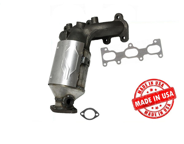 Front RADIATOR SIDE Catalytic Converter for Hyundai Santa Fe GLS V6 2.7L 07-09
