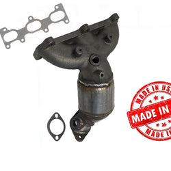 Rear Firewall Catalytic Converter Fits 2007-2009 Hyundai Santa Fe GLS V6 2.7L