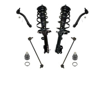 Front Struts Ball Joints Tie Rods & Links For 2007 2008 2009 Hyundai Santa Fe Automatic Trans