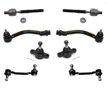 Fits 2007-2008 Sonata Ball Joints Tie Rods Sway Bar 8Pc Kt