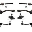 Fits 2007-2008 Sonata Ball Joints Tie Rods Sway Bar 8Pc Kt