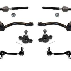 Fits 2007-2008 Sonata Ball Joints Tie Rods Sway Bar 8Pc Kt