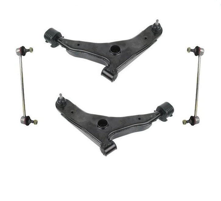 Front Lower Control Arms Ball Joints & Sway Bar Links Fits Volvo S40 V40 01-04