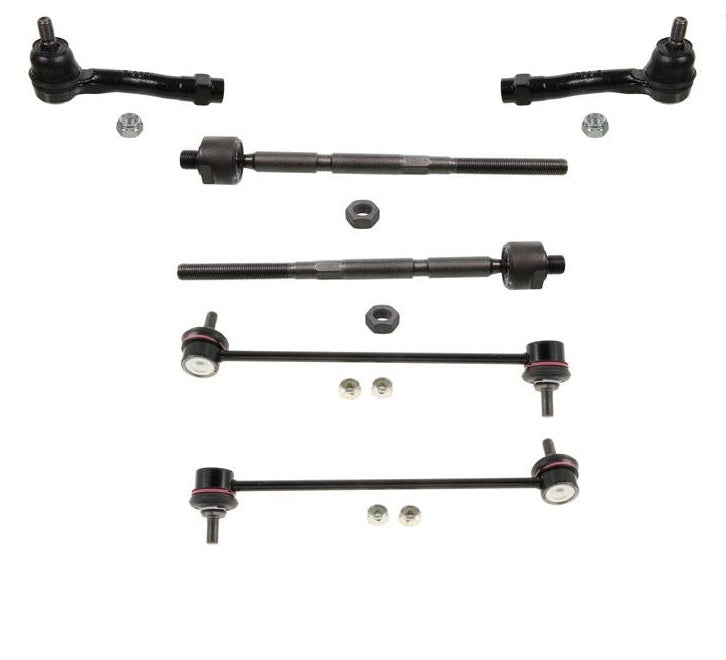 04-08 Forenza 05-08 Reno Inn & Out Tie Rod Ends Sway Bar Links 6Pc