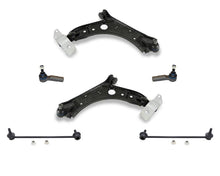 Front Lower WELDED SHEET METAL Control Arm Tie Rods & Links For 04-14 Audi A3