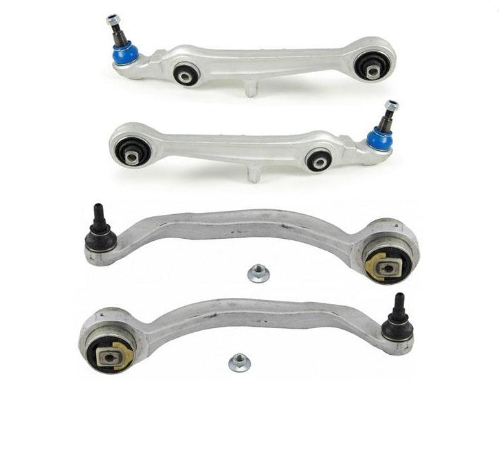 03-05 VW Passat 02-04 A6 (4) Front Lower Control Arms 4Pc Kit