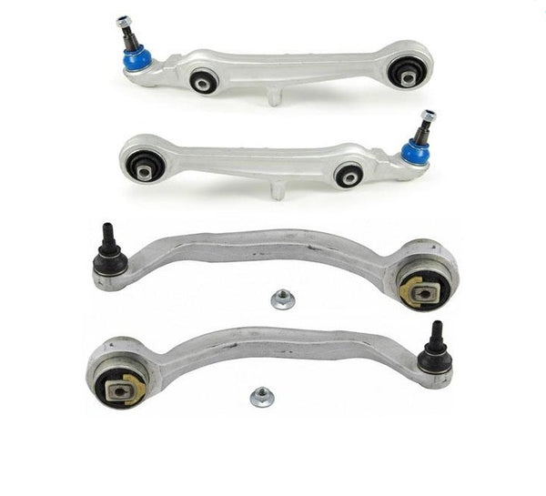 03-05 VW Passat 02-04 A6 (4) Front Lower Control Arms 4Pc Kit
