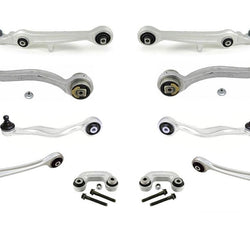 03-05 VW Passat 02-04 A6 Front Upper & Lower Control Arms 10Pc Kit