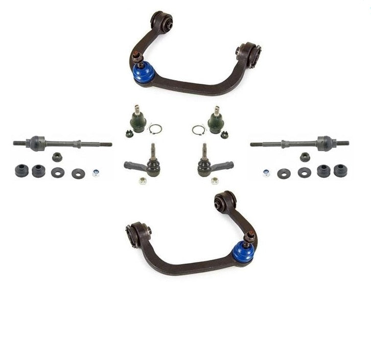 For 06-08 F150 2WD Upp Control Arms Low Ball Joint & Tie Rods Sway Bar 80337