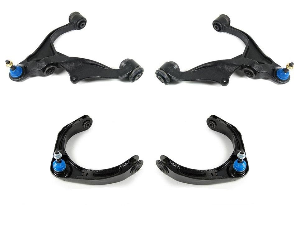 Fits 06-08 Dodge Ram 1500 4 Wheel Drive 5 Lugs Upper & Lower Control Arms W BJ