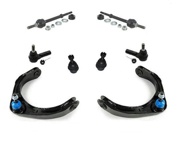 Se adapta a Dodge Ram 1500 06-08, tracción en las 4 ruedas, 5 lengüetas, brazo de control, rótula, varillas de amarre
