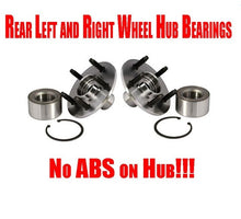 Left and Right Rear Hub Wheel Bearing Kit AVIATOR Fits Ford EXPLORER