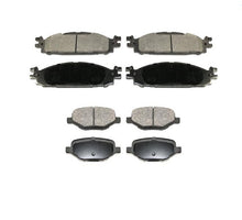 Fits For 11-19 Explorer With Standard 325MM Rotors Front & Rear Ceramic Pads