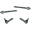 Kit de 4 piezas de varillas de amarre interiores y exteriores para Dodge 04-09 Durango 07-09 Aspen varillas de amarre de 15 mm
