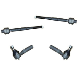 Kit de 4 piezas de varillas de amarre interiores y exteriores para Dodge 04-09 Durango 07-09 Aspen varillas de amarre de 15 mm