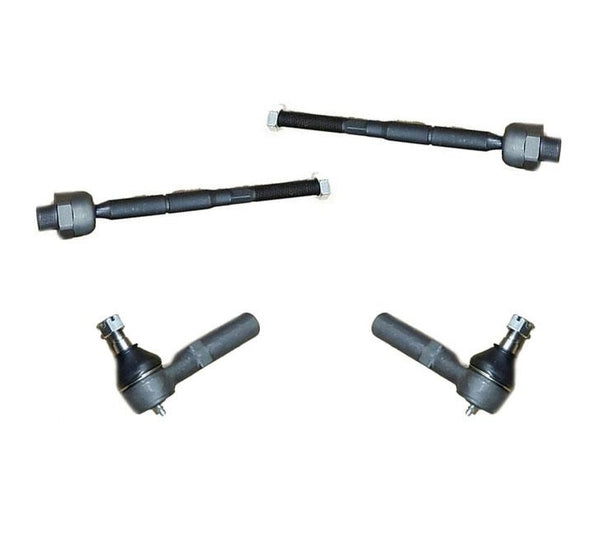 Kit de 4 piezas de varillas de amarre interiores y exteriores para Dodge 04-09 Durango 07-09 Aspen varillas de amarre de 15 mm