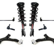 Fits 07-09 Equinox Without Sport Suspension (2) Front Complete Spring Struts 8Pc