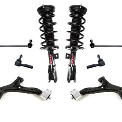 Fits 07-09 Equinox Without Sport Suspension (2) Front Complete Spring Struts 8Pc