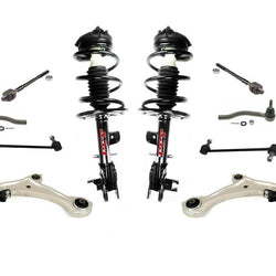 Brazo de control, rótula, resortes helicoidales, puntales, varillas de amarre, oscilación para 09-14 Murano 10p