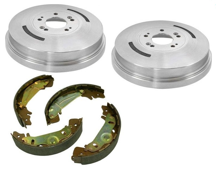 Brake Drum Drums & Shoes Fits After 12/2003 to 2005 Kia Sedona