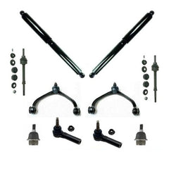 Rear Shocks Control Arm Ball Joint Tie Rod Links 05-09 Dakota Raider 4WD