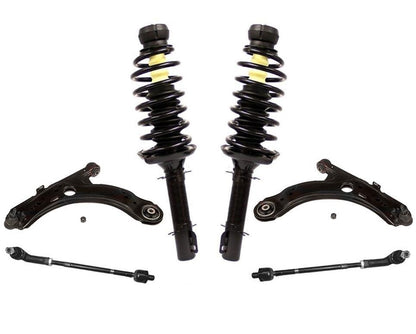 Brazos de control inferiores delanteros izquierdo y derecho y tirantes para Volswagen Jetta 2000-2004