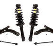 Front Left & Right Lower Control Arms & Tie Rods for Volswagen Jetta 2000-2004