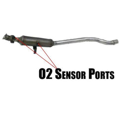Fits 2004-07 Mercedes ML500 Pass Side Eng Pipe With Catalytic Converter 18438