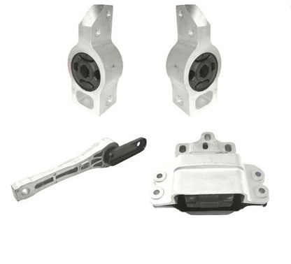 Kit de montaje de transmisión de Motor delantero, Kit de 4 piezas para VW CC Tiguan 2.0L Auto