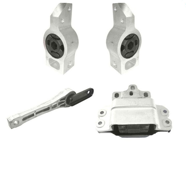 Kit de montaje de transmisión de Motor delantero, Kit de 4 piezas para VW CC Tiguan 2.0L Auto