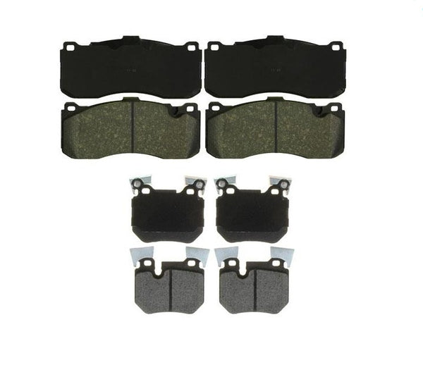 Fits 2008-2013 BMW 135i Front & Rear Ceramic Disc Brake Pads REF# CD1371 CD1372