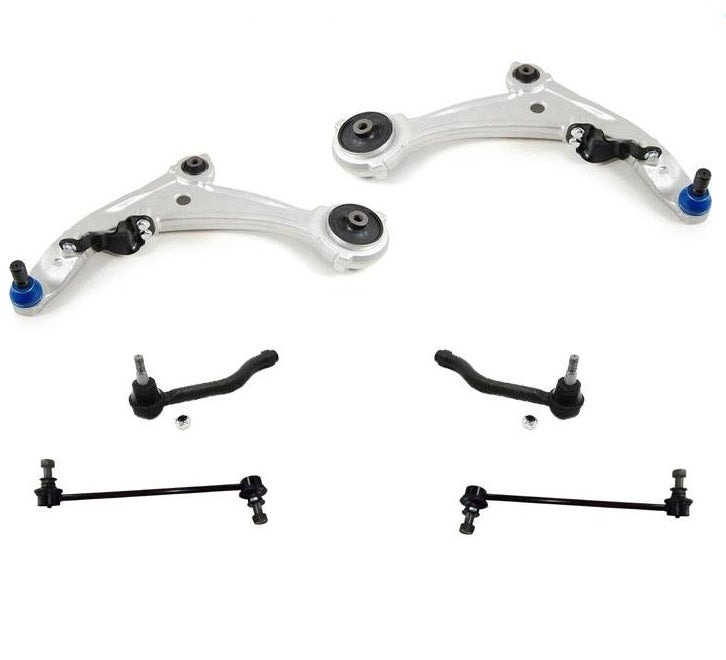 (2) Low Control Arm W Bushing & Ball Joint Chassis Kit 6Pc for 2013 Altima Coupe