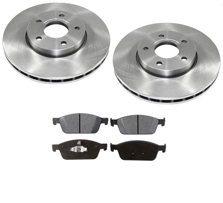 Fit 13-14 Fits Ford Focus ST 2.0L Turbo Front Disc Brake Rotors &  Pads