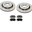 Rotor de freno de disco VENTILADO Trasero 900856 121.39045 W Pastillas de cerámica LLAME AL CLIENTE 