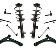 Fits 07-12 Caliber 2.0L 2.4L / No SRT4 (2) Complete Shock Spring Struts Chassis